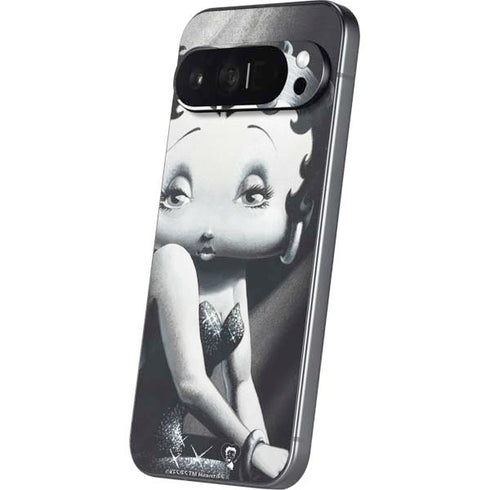 Betty Boop Black and White Pixel 9 Pro XL Skin